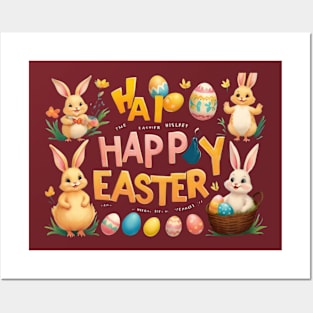 HAI Happy Easter! Easter Gifts Posters and Art